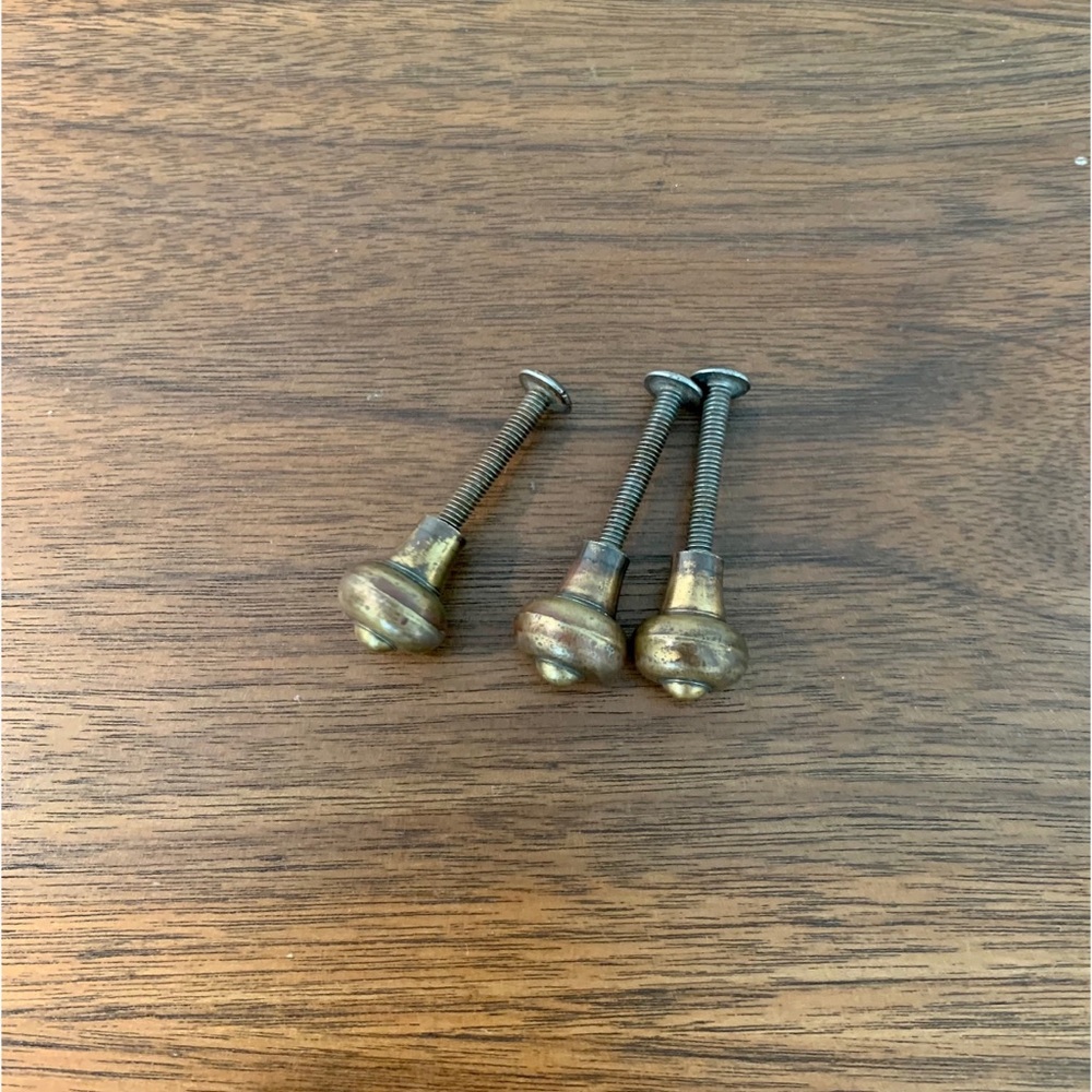 Authentic MCM drawer pulls (3) - Picture 4 of 7